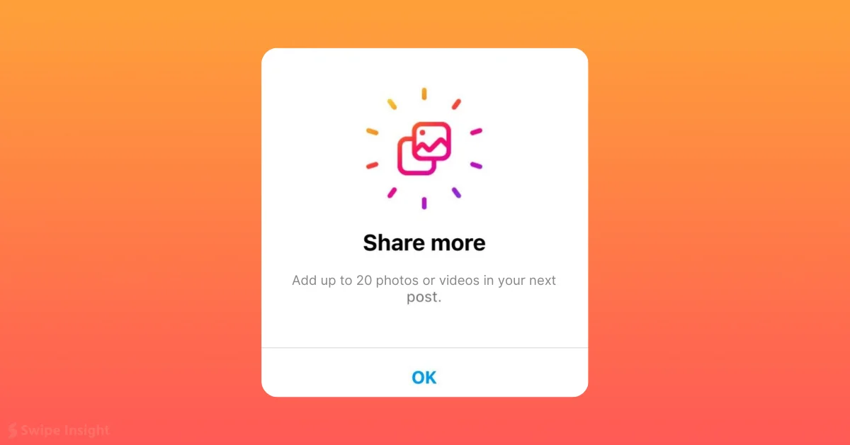 آپلود 20 پست آلبومی در اینستاگرام !