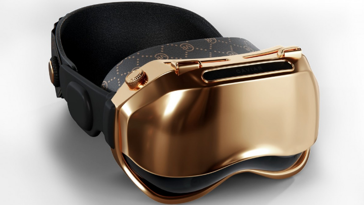 Apple Vision Pro طلاکاری شده !
