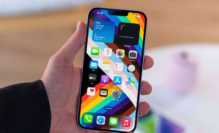 صفحه نمایش آیفون !