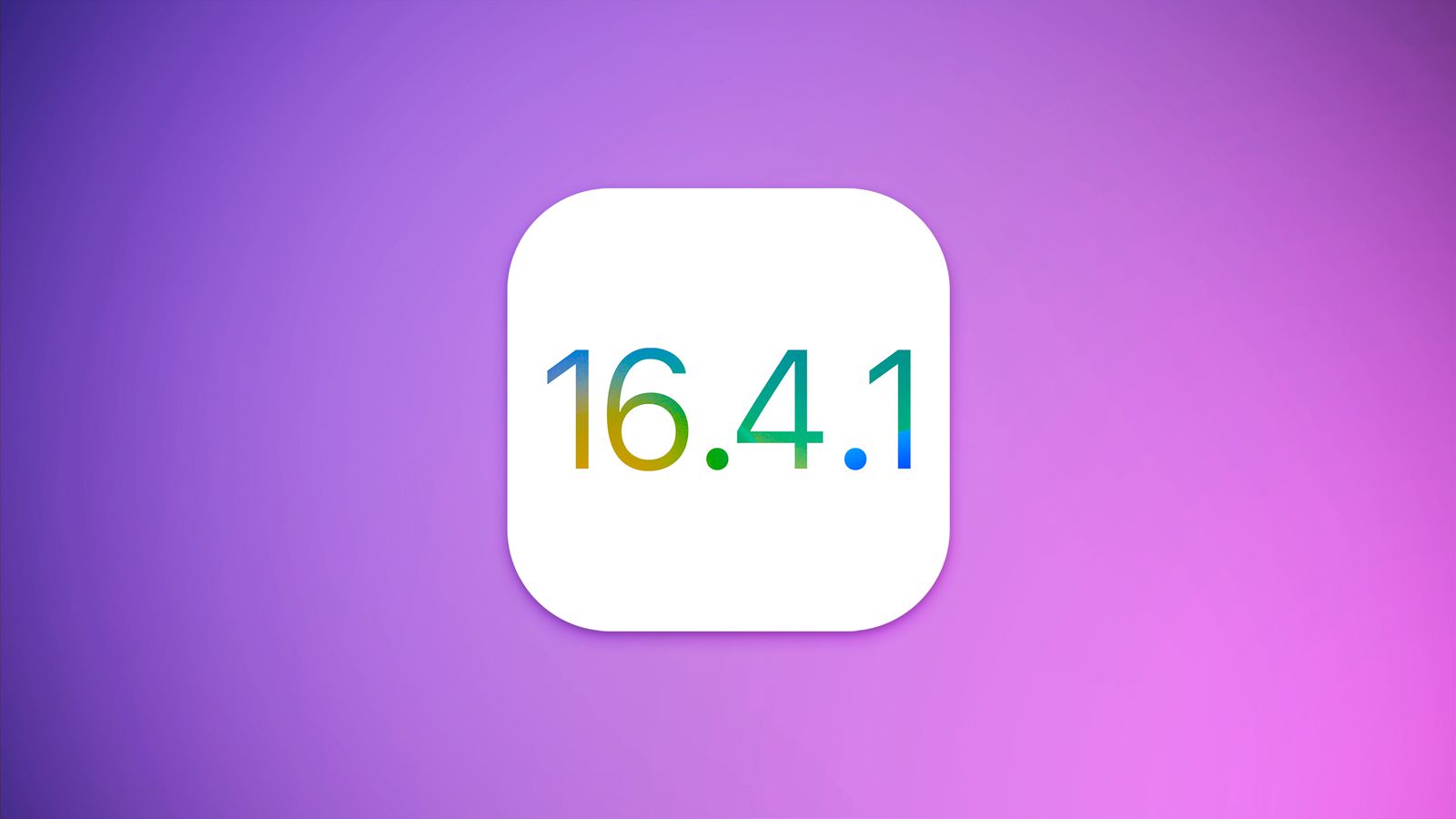 iOS 16.4.1 !