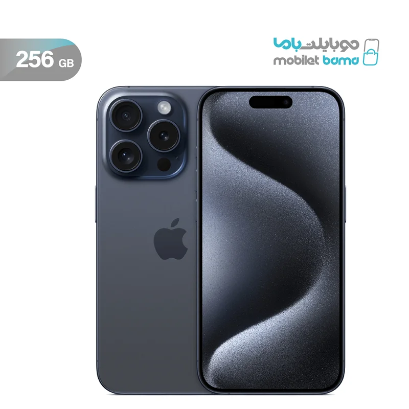 اپل مدل iPhone 15 Pro تک سیم کارت ظرفیت 256 گیگابایت