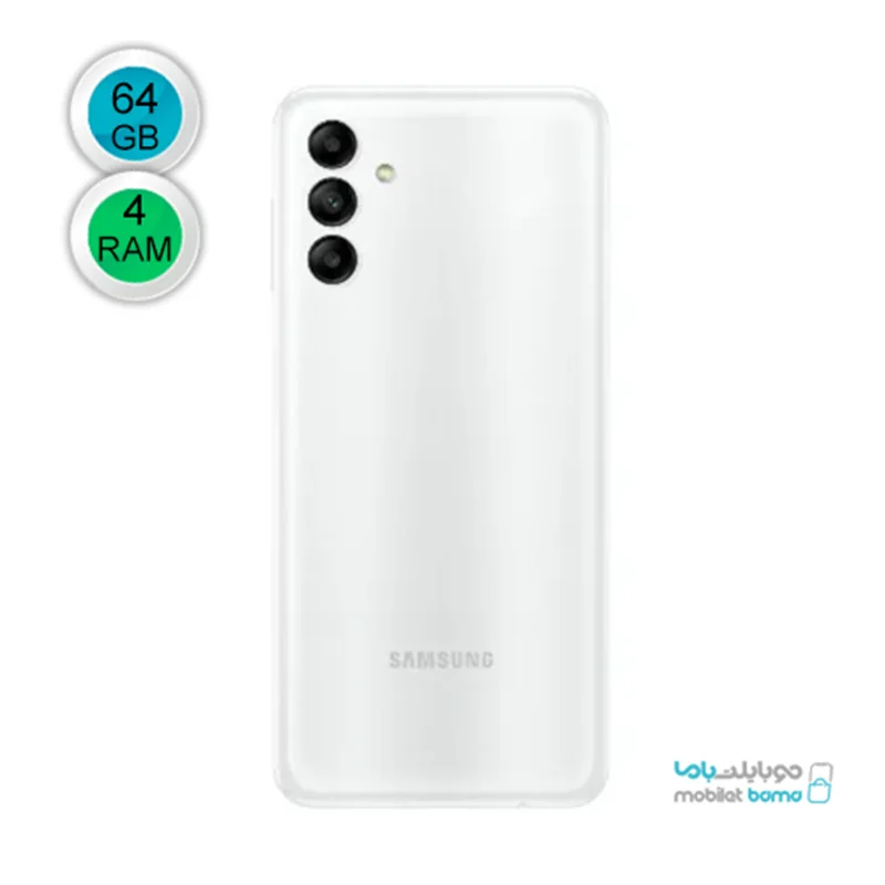 سامسونگ مدل Galaxy A04 دو سیم کارت ظرفیت 64 گیگابایت و رم 4 گیگابایت