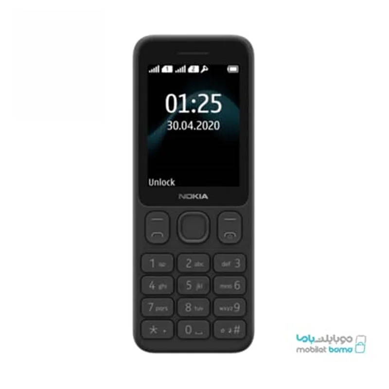 نوکیا مدل 125  - TA 1253 DS FA 2020 دو سیم کارت ظرفیت 4 مگابایت (گارانتی اصلی)