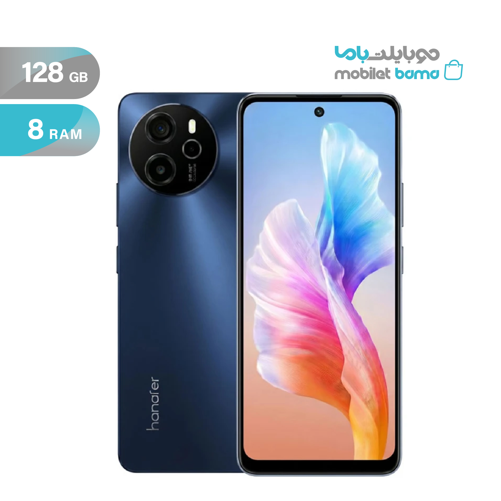 هانوفر مدل Axiom1 دو سیم‌کارت ظرفیت 128 گیگابایت و رم 8 گیگابایت