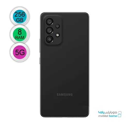 سامسونگ مدل Galaxy A53 5G SM-A536E/DS دو سیم کارت ظرفیت 256 گیگابایت و رم 8 گیگابایت
