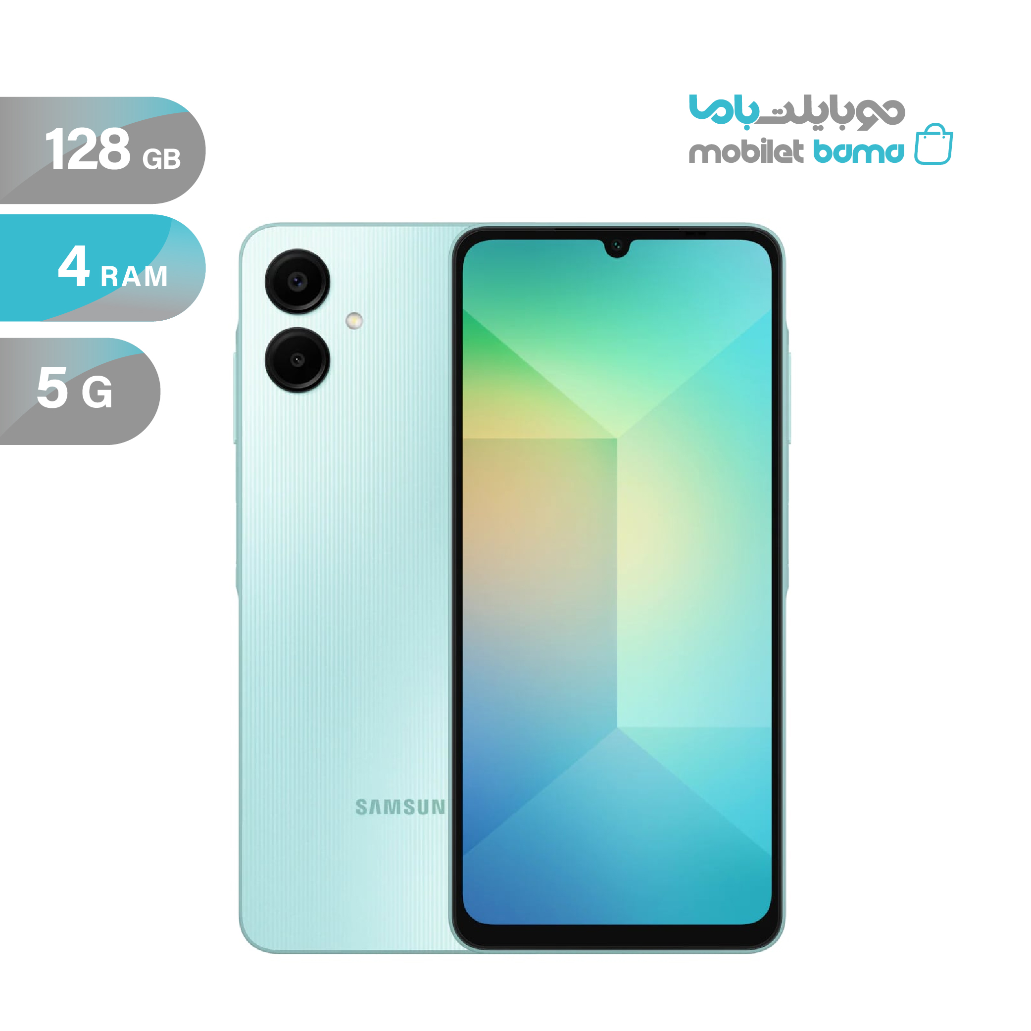 سامسونگ مدل Galaxy A06 5G دو سیم کارت ظرفیت 128 گیگابایت و رم 4 گیگابایت
